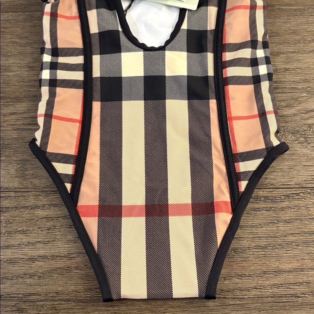 NWT [Burberry] Authentic Luxury One-Piece Swimsuit Bathing Suit Kids Toddler 12M - Picture 8 of 12